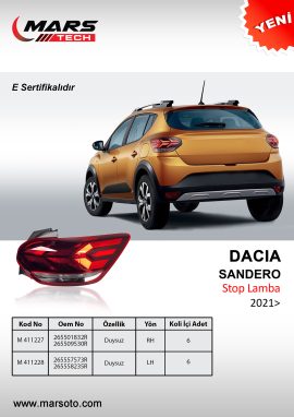 Dacia Sandero 2021 Stop Lamba-2