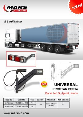 Prostar PSS 14 Dorse Led Dış İşaret Lamba son