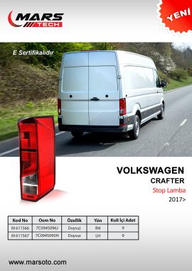 Volkswagen Crafter 2017 Stop Lamba