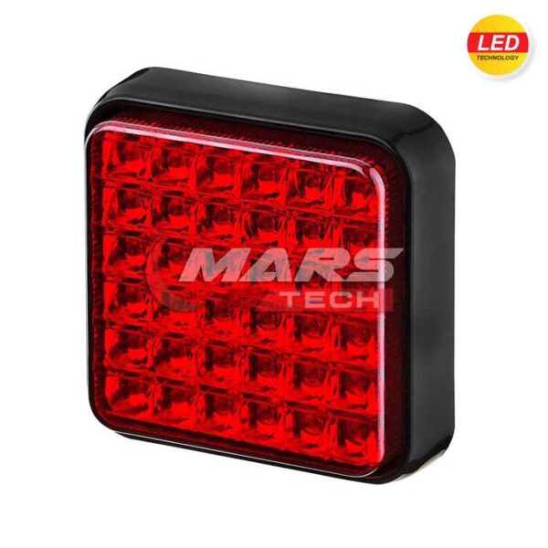 U. Unistar IV Kare Led Stop & Park Lamba