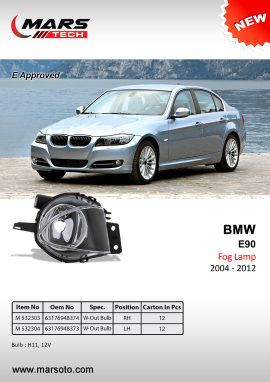 BMW E90 04-12 Fog Lamp