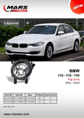 BMW F20-F30-F80 11-14 Fog Lamp