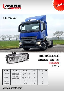 MERCEDES AROCS - ANTOS 2021 Sis Lamba