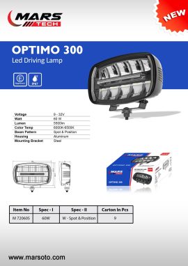 Optimo 300 Led Driving Lamps