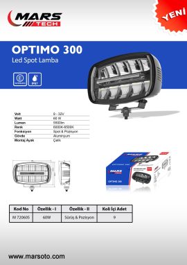 Optimo 300 Led Spot Lamba