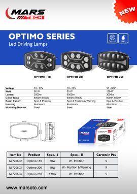 Optimo Series Led Driving Lamps