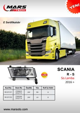 SCANIA R-S 2016 Sis Lamba